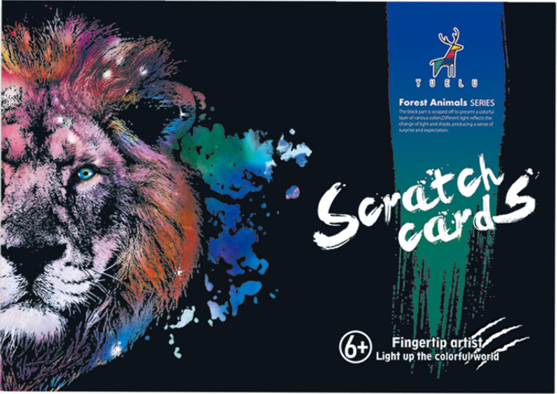 skretç rəsm "Şir"