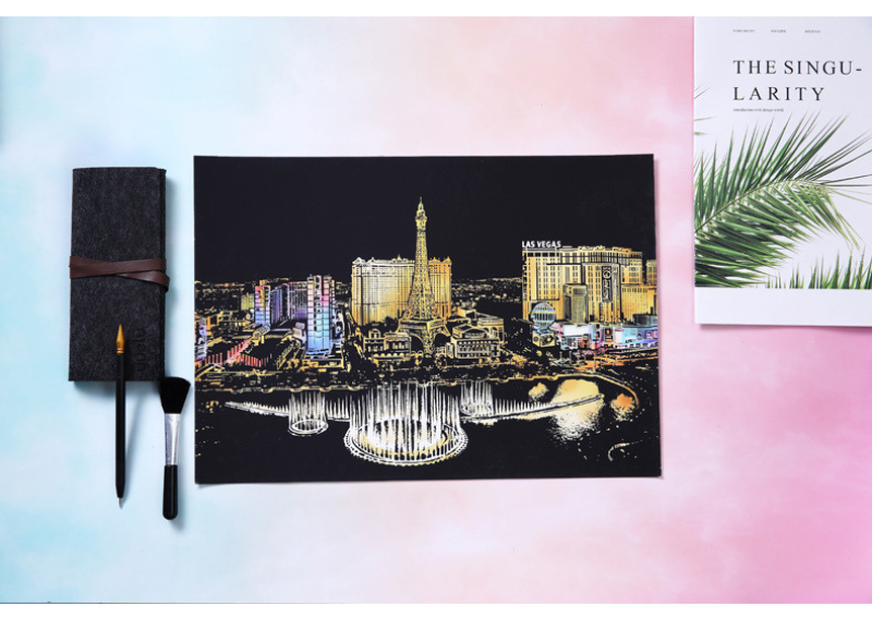 skretç rəsm "las vegas"