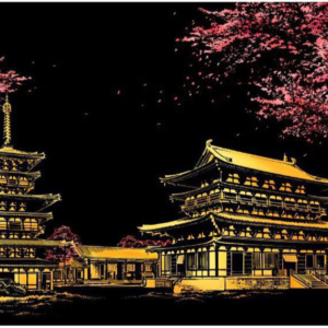 skretç rəsm "kioto"