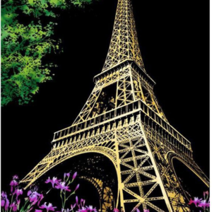 skretç rəsm "eyfel"