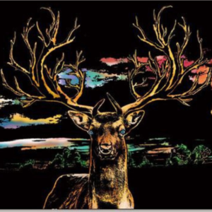 skretç rəsm "maral"