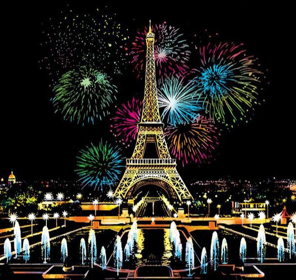 skretç rəsm "paris"