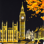 skretç rəsm "big ben"