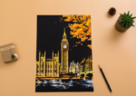 skretç rəsm "big ben"