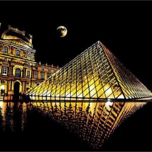 skretç rəsm "luvr"