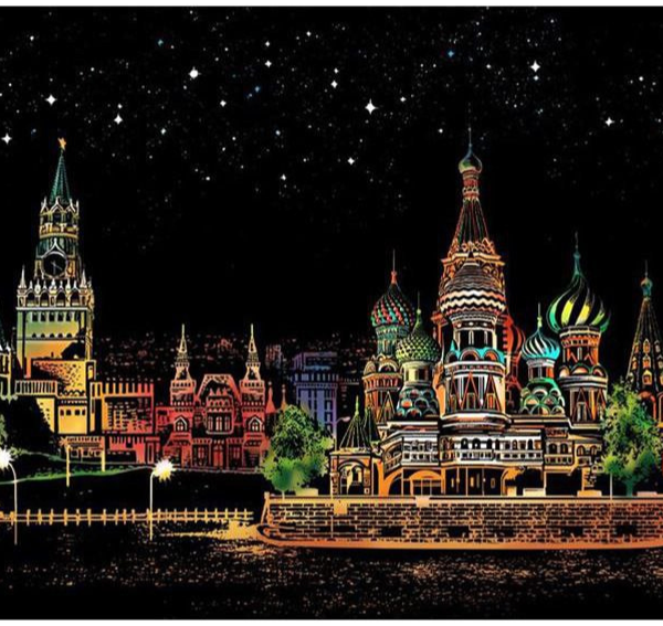 skretç rəsm "moskva"