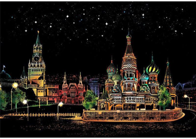 skretç rəsm "moskva"