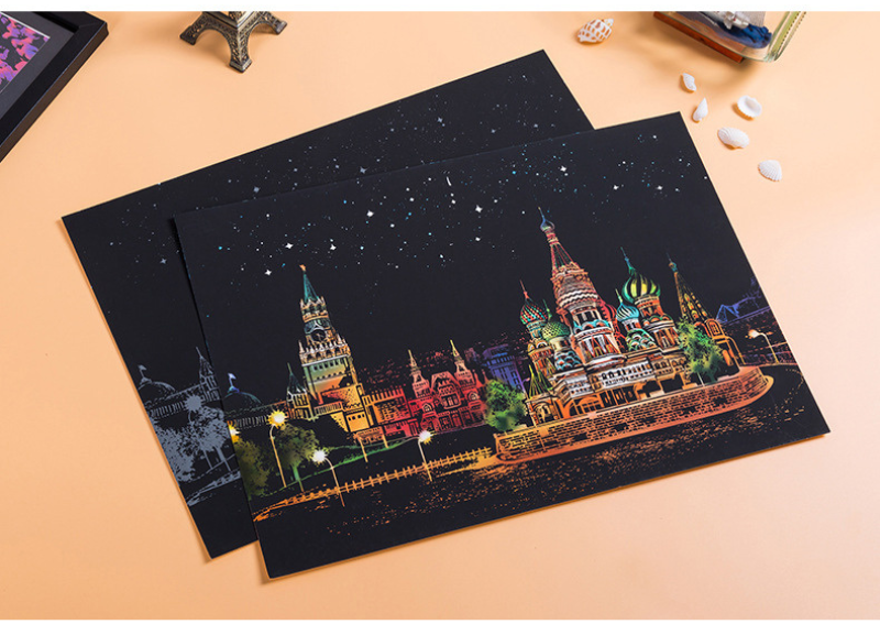 skretç rəsm "moskva"