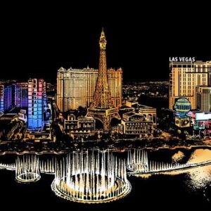 skretç rəsm "las vegas"