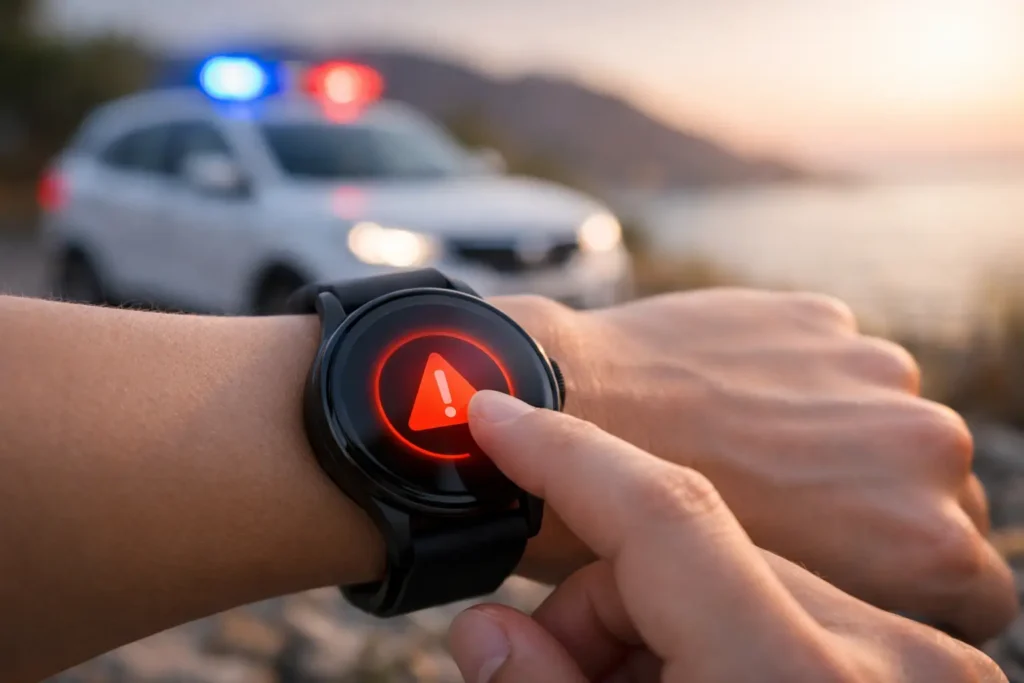 GPS saatda SOS funksiyası nədir?