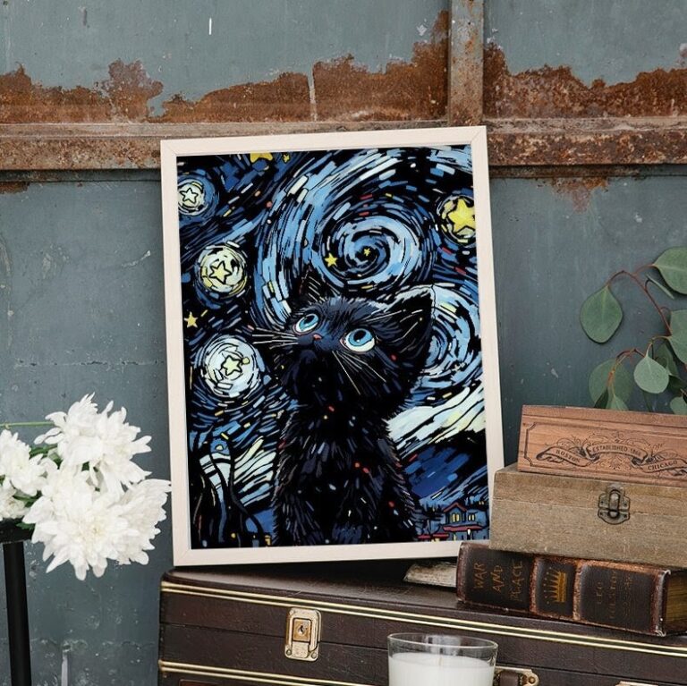 scratch art black cat, skretç rəsm qara pişik
