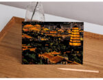 skretç rəsm dəsti sian çin şəhərləri, scratch art set xian